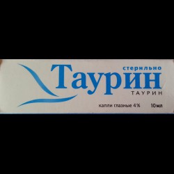 Таурин капли глазн. 4% 10 мл 1 шт.
