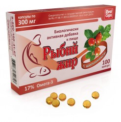 Рыбий жир шиповник 100 шт. капс. 300 мг