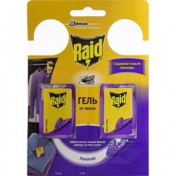 Гель 2 шт. Raid Антимоль лаванда