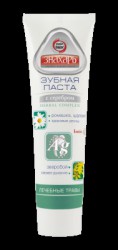Зубная паста Знахарь противовоспалительная зверобой шалфей ромашка серебро 100 г