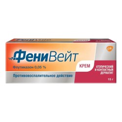 Фенивейт крем д/наружн. прим. 0.05% 15 г 1 шт.