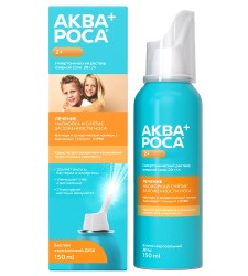 Средство АкваРоса+ Кидс эндТинс баллон аэрозольный душ 2% 150 мл