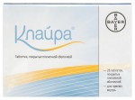 Клайра, набор таблеток покрытых пленочной оболочкой 28 шт 2 мг+2 мг, 3 мг+2 мг и 1 мг, 3 мг