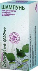 Шампунь, Бабушкины рецепты 250 мл Березовый деготь от перхоти для сухих волос